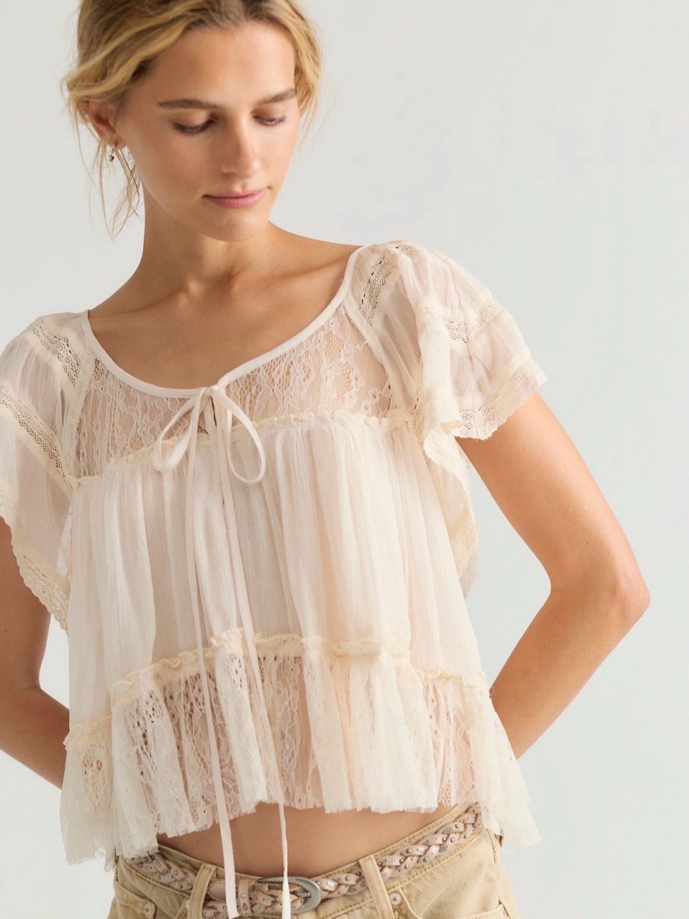 Free People Teddy Top